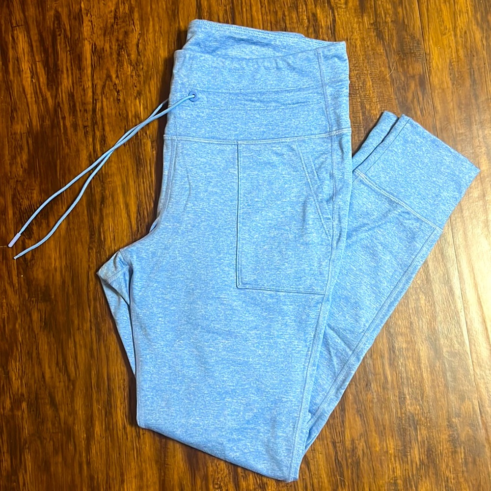 Old Navy CozeCore Blue Jogger Leggings